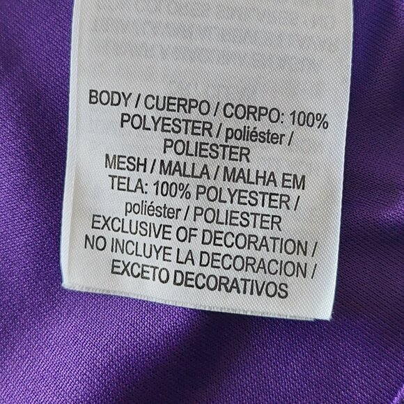 Nike Alianza Lima Peru 2016 Purple Soccer/Football Jersey Men's Small - Picture 11 of 16